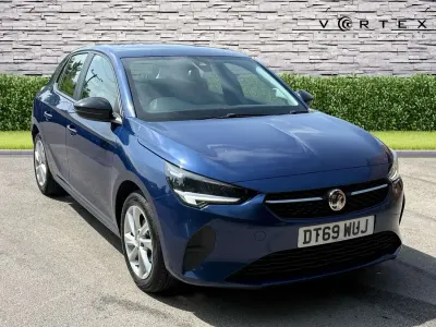 Used Vauxhall Corsa 75 HP (55 kW) 2020 Blue Hatchback