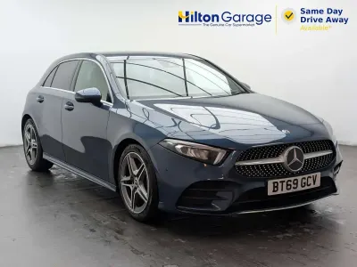 Used Mercedes A200 Executive 163 HP (119 kW) 2020 Blue Hatchback