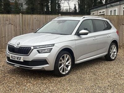 Used Skoda Kamiq SE L 110 HP (80 kW) 2021 Silver SUV