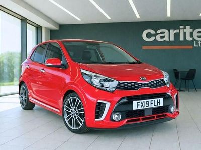 Used Kia Picanto GT-Line S 99 HP (72 kW) 2019 Red Hatchback