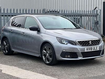 Used Peugeot 308 GT-line 130 HP (95 kW) 2018 Grey Hatchback