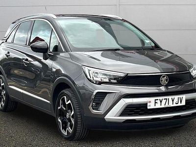 Used Vauxhall Crossland Ultimate 131 HP (96 kW) 2021 Grey SUV