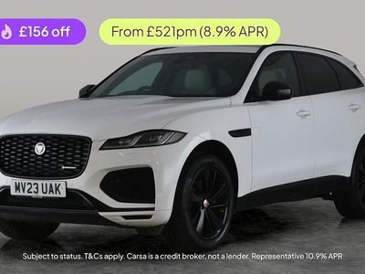 White Used 2022 Jaguar F-Pace R-Dynamic SUV | £32,945 (Fair price)