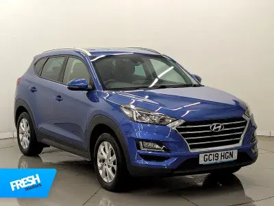 Used Hyundai Tucson SE 177 HP (130 kW) 2019 Blue SUV