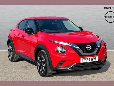 Used Nissan Juke Acenta Premium 114 HP (83 kW) 2024 Red SUV
