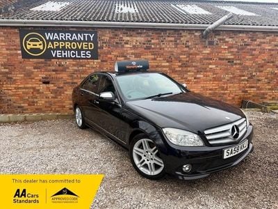 Used Mercedes C200 2008 Black Sedan
