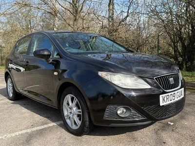 Used Seat Ibiza SE 85 HP (62 kW) 2009 Black Hatchback