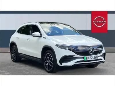 Used Mercedes EQA250 AMG Line Premium 139 kW (190 HP) 2022 White SUV