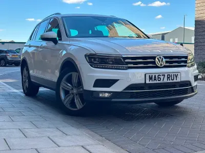 Used VW Tiguan SEL 2017 White SUV