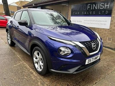 Used Nissan Juke N-Connecta 114 HP (83 kW) 2022 Blue SUV