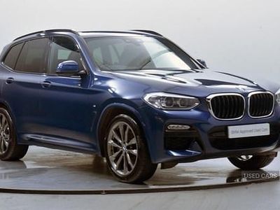 Used BMW X3 M Sport 181 HP (133 kW) 2019 Blue SUV