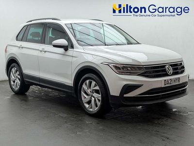 Used VW Tiguan S 150 HP (110 kW) 2021 White SUV