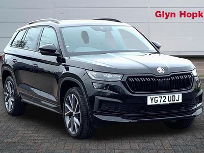 Used Skoda Kodiaq SportLine 150 HP (110 kW) 2022 Black SUV