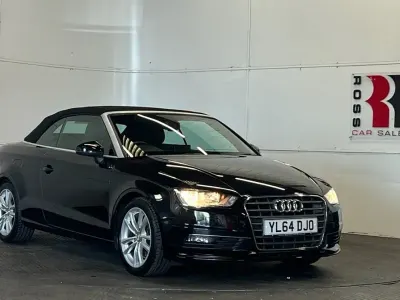 Used Audi A3 Cabriolet Sport 2015 Black Cabriolet