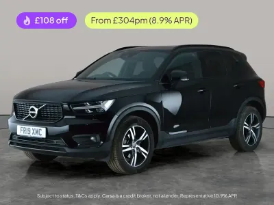 Used Volvo XC40 R-Design 163 HP (119 kW) 2019 Black SUV