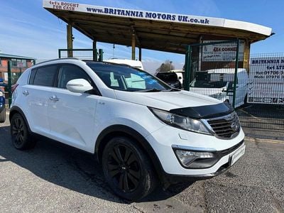 Begagnad Kia Sportage 134 HK (98 kW) 2011 Vit SUV