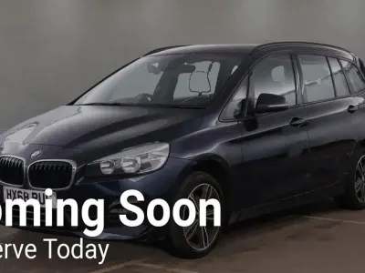 Used BMW 216 Sport Line 116 HP (85 kW) 2018 Blue MPV