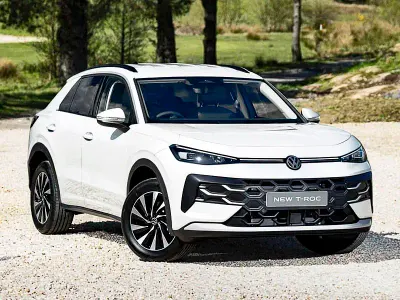 New VW T-Roc Life 116 HP (85 kW) 2026 White SUV