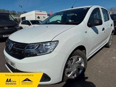 Used Dacia Sandero Ambiance 2017 White Hatchback