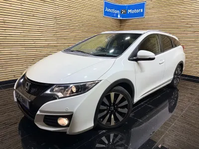 Used Honda Civic SR 142 HP (104 kW) 2015 White Estate