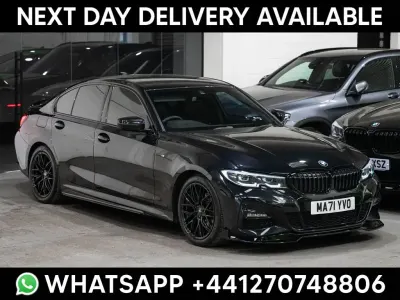 Used BMW 320 M Sport 2021 Black Sedan