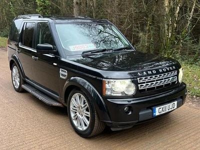 Black Used 2011 Land Rover Discovery 4 HSE SUV | £7,995 (Fair price)