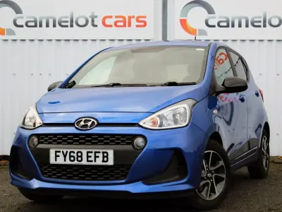 Używany Hyundai i10 GO! 67 KM (49 kW) 2018 Niebieski Hatchback