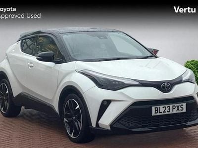 White Used 2023 Toyota C-HR Sport SUV | £22,482 (Fair price)