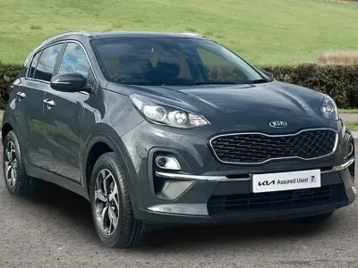 Usado Kia Sportage 136 CV (100 kW) 2022 Gris SUV