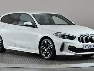 Used BMW 118 M Sport 140 HP (102 kW) 2020 White Hatchback