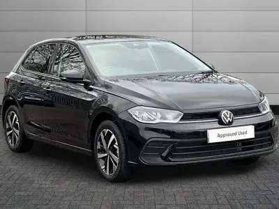 Used VW Polo Match 95 HP (69 kW) 2026 Black Hatchback