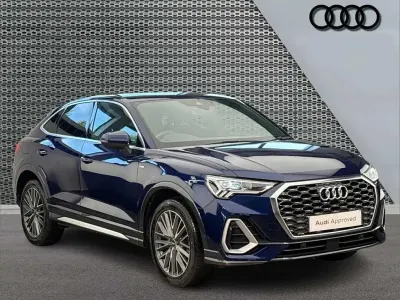 Used Audi Q3 S-Line 150 HP (110 kW) 2022 Blue SUV