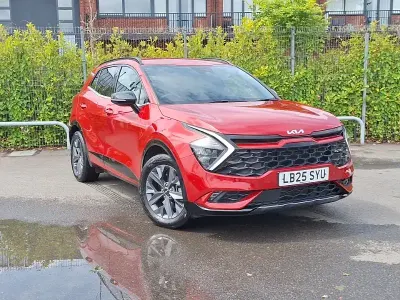 Used Kia Sportage GT-Line 207 HP (152 kW) 2025 Red SUV