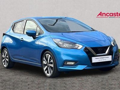 Used Nissan Micra Tekna 91 HP (66 kW) 2022 Blue Hatchback