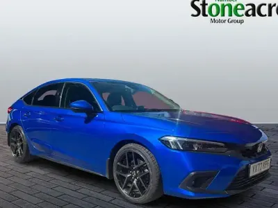 Used Honda Civic Advance 184 HP (135 kW) 2023 Blue Hatchback