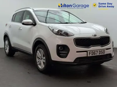 Used Kia Sportage 130 HP (95 kW) 2017 White SUV