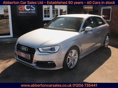 Used Audi A3 S-Line 150 HP (110 kW) 2015 Silver Hatchback