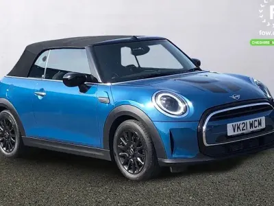 Used Mini Cooper Cabriolet Comfort 136 HP (100 kW) 2021 Blue Cabriolet