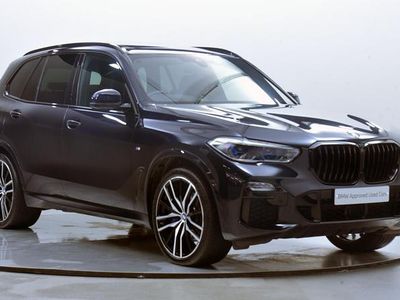 Used BMW X5 M Sport 282 HP (207 kW) 2021 Black SUV
