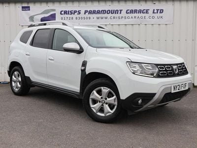 Used Dacia Duster Comfort 2021 White Hatchback