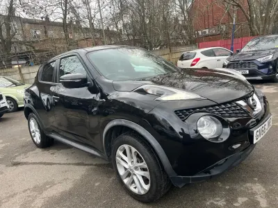 Używany Nissan Juke N-Connecta 2017 Czarny SUV