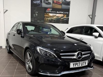 Used Mercedes C200 AMG line 184 HP (135 kW) 2017 Black Sedan