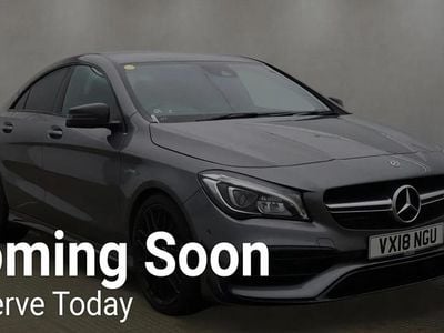 Used Mercedes CLA45 AMG AMG 381 HP (280 kW) 2017 Grey Coupe