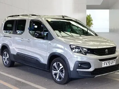 Used Peugeot Rifter GT-line 131 HP (96 kW) 2020 Beige MPV