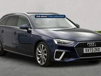 Used Audi A4 S-Line 150 HP (110 kW) 2023 Blue Estate