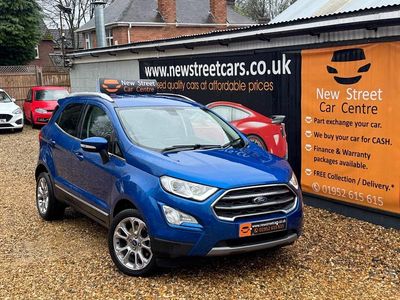 Used Ford Ecosport Titanium 125 HP (91 kW) 2020 Blue SUV