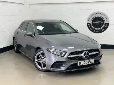 Used Mercedes A200 AMG line 163 HP (119 kW) 2020 Grey Hatchback