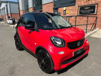 Used Smart ForTwo Cabrio Prime 71 HP (52 kW) 2017 Black Cabriolet