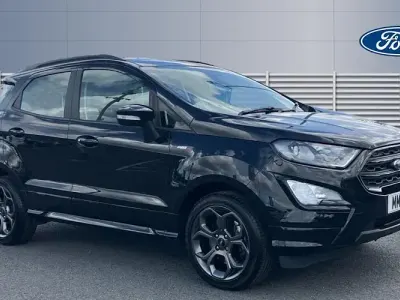 Used Ford Ecosport ST-Line 125 HP (91 kW) 2021 Black SUV