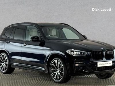 Black Used 2020 BMW X3 M Sport SUV | £28,700 (Fair price)